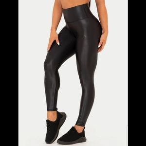 NWOT Ryderwear Wet Look Leggings